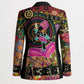 African Women Ethnic Motifs Blazer
