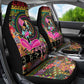 African Women Ethnic Motifs Car Seat Cover