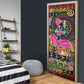 African Women Ethnic Motifs Door Cover