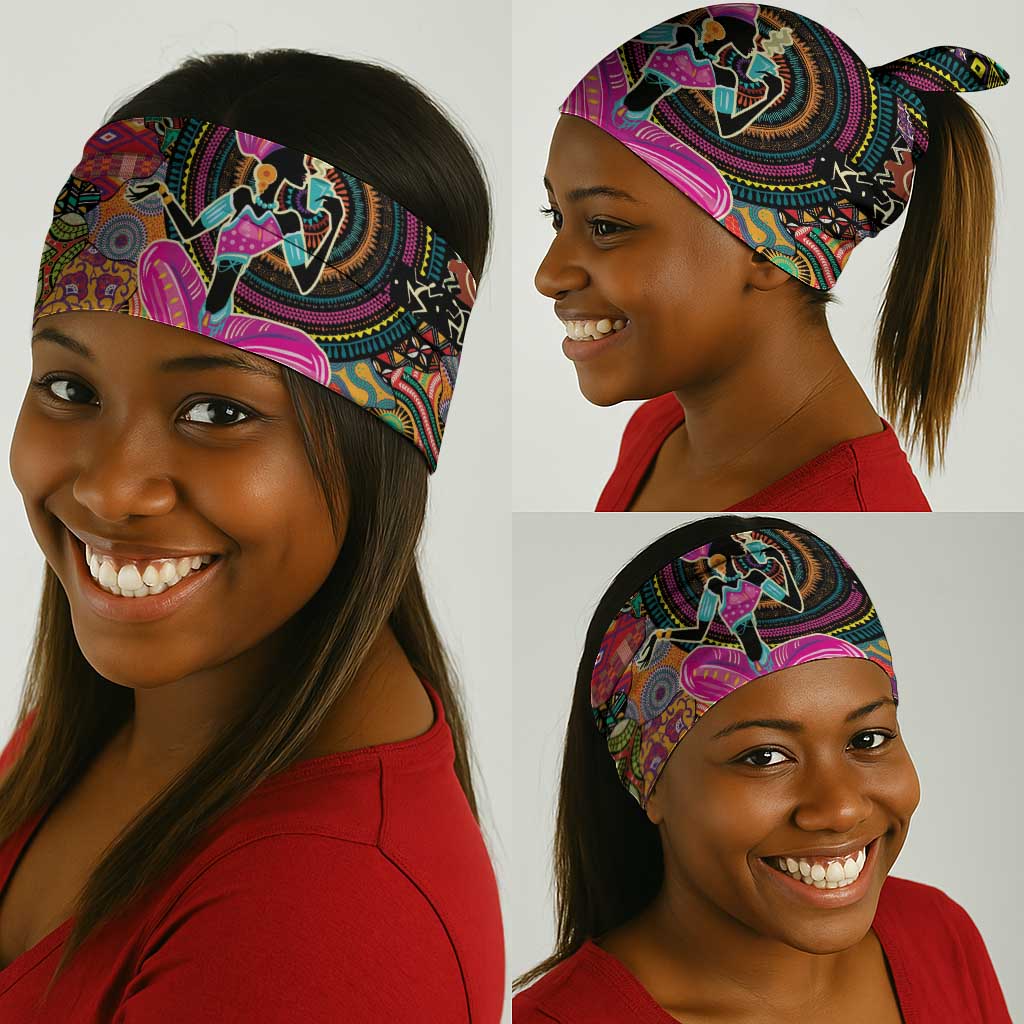 African Women Ethnic Motifs Neck Gaiter LT9
