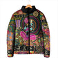 African Women Ethnic Motifs Padded Jacket