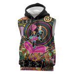 African Women Ethnic Motifs Sleeveless Hoodie - African Pride