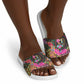 African Women Ethnic Motifs Slide Sandals