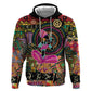 African Women Ethnic Motifs Zip Hoodie