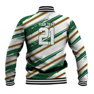 2026 Rugby Nations Series Custom Zimbabwe Baseball Jacket Great Sables Zimbabwe