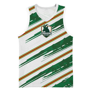 2026 Rugby Nations Series Custom Zimbabwe Basketball Jersey Great Sables Zimbabwe