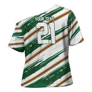 2026 Rugby Nations Series Custom Zimbabwe Cross Shoulder Shirt Great Sables Zimbabwe