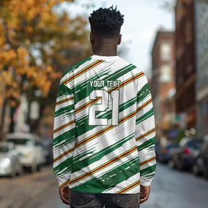 2026 Rugby Nations Series Custom Zimbabwe Long Sleeve Shirt Great Sables Zimbabwe