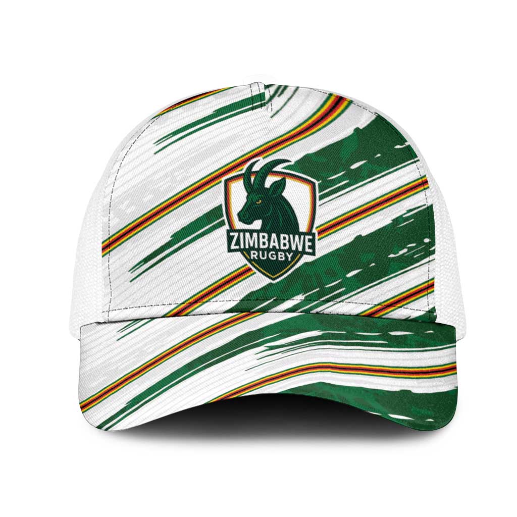 2026 Rugby Nations Series Zimbabwe Mesh Trucker Cap Great Sables Zimbabwe