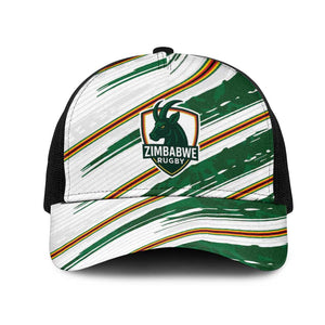 2026 Rugby Nations Series Zimbabwe Mesh Trucker Cap Great Sables Zimbabwe