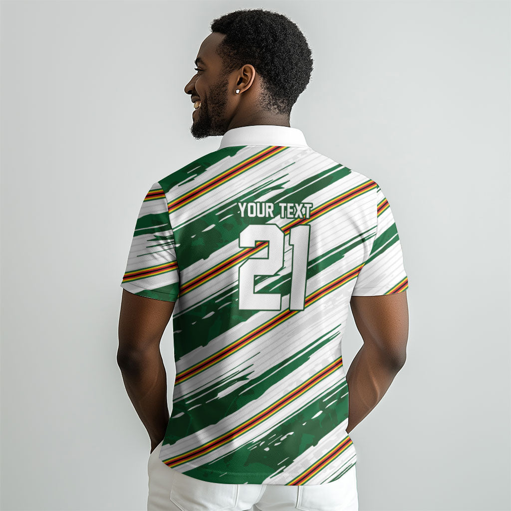 2026 Rugby Nations Series Custom Zimbabwe Polo Shirt Great Sables Zimbabwe