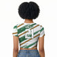 2026 Rugby Nations Series Custom Zimbabwe Raglan Cropped T shirt Great Sables Zimbabwe