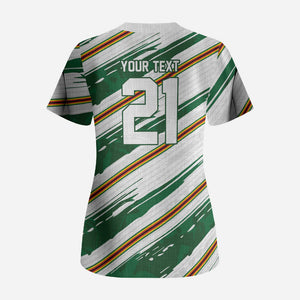 2026 Rugby Nations Series Custom Zimbabwe Scrub Top Great Sables Zimbabwe