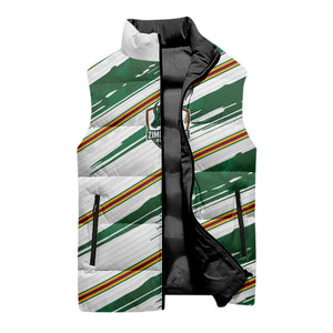 2026 Rugby Nations Series Custom Zimbabwe Sleeveless Puffer Jacket Great Sables Zimbabwe