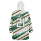 2026 Rugby Nations Series Custom Zimbabwe Wearable Blanket Hoodie Great Sables Zimbabwe