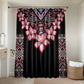 Africa Adenium Multiflorum Flowers Bathroom Set Mix Native Tribal Pattern