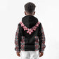 Afro Adenium Multiflorum Flowers Kid Hoodie Mix Native Tribal Pattern