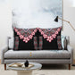 Africa Adenium Multiflorum Flowers Pillow Cover Mix Native Tribal Pattern