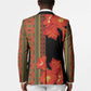 Africa Beauty Clivia Miniata Flowers Blazer