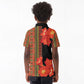 Afro Beauty Clivia Miniata Flowers Kid Polo Shirt