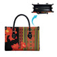 Africa Beauty Clivia Miniata Flowers Leather Bag