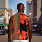 Afro Beauty Clivia Miniata Flowers Men Tank Top