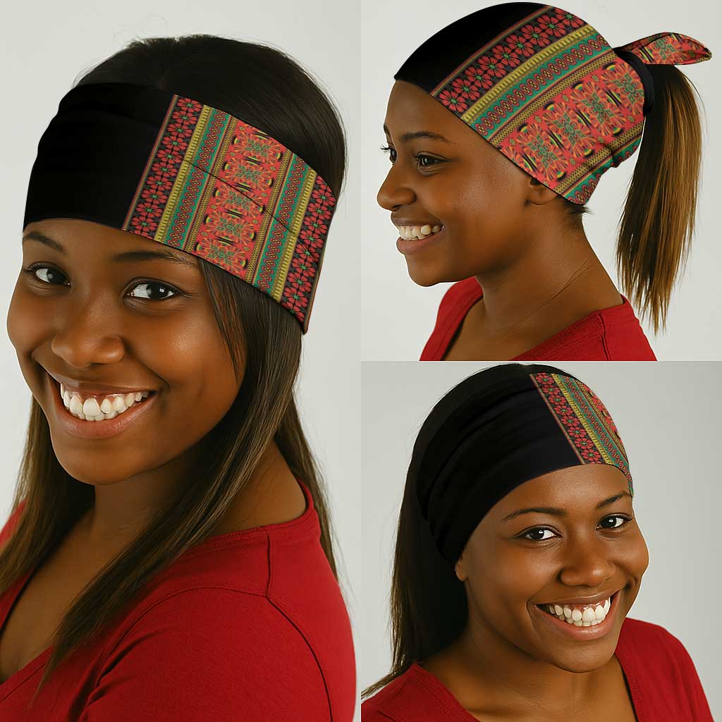 Afro Beauty Clivia Miniata Flowers Neck Gaiter - African Pride