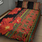 Afro Beauty Clivia Miniata Flowers Quilt Bed Set