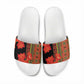 Africa Beauty Clivia Miniata Flowers Slide Sandals