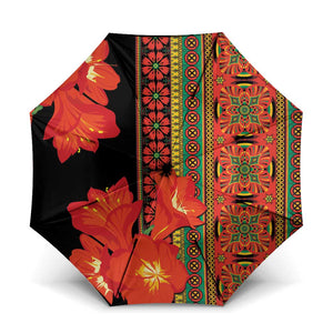 Africa Beauty Clivia Miniata Flowers Umbrella