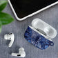 Africa Floral mix Maasai Shuka AirPods Case Blue Moitf