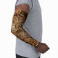 Africa Floral mix Maasai Shuka Arm Sleeves Gold Moitf