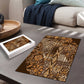 Africa Floral mix Maasai Shuka Puzzle Gold Moitf