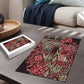 Africa Floral mix Maasai Shuka Puzzle Red Moitf