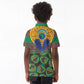 Afro Pattern Traditional Kanga Style Kid Polo Shirt