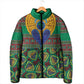African Pattern Traditional Kanga Style Padded Jacket