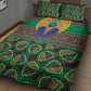 Afro Pattern Traditional Kanga Style Quilt Bed Set