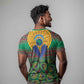 Afro Pattern Traditional Kanga Style T shirt