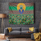 Afro Pattern Traditional Kanga Style Tapestry