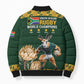 South Africa Rugby History World Champions Bomber Puffer Jacket Springboks Make History