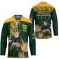 South Africa Rugby History World Champions Hockey Jersey Springboks Make History