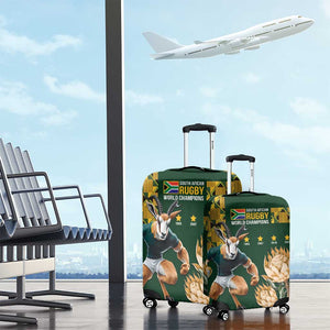 South Africa Rugby History World Champions Luggage Cover Springboks Make History