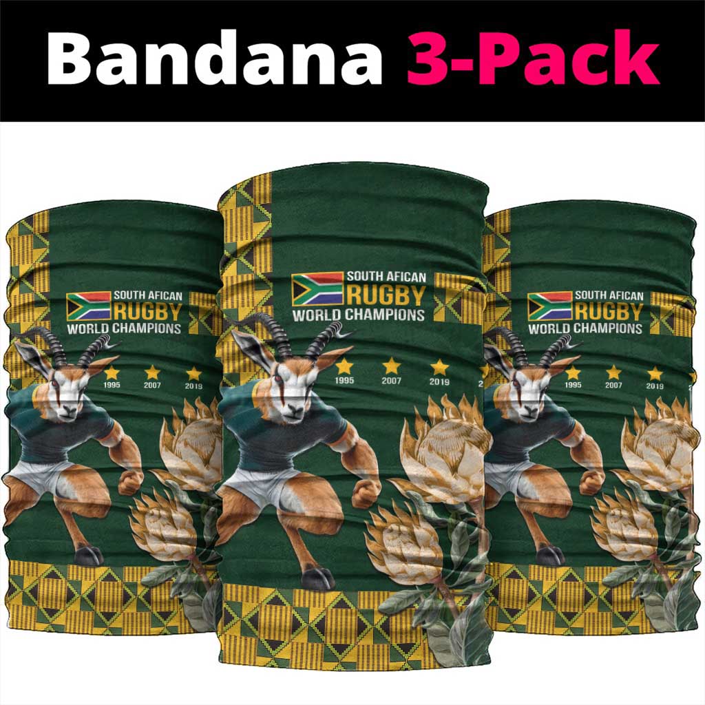 South Africa Rugby History World Champions Neck Gaiter Springboks Make History LT9