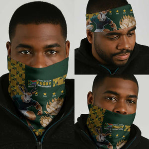 South Africa Rugby History World Champions Neck Gaiter Springboks Make History LT9