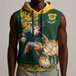 South Africa Rugby History World Champions Sleeveless Hoodie Springboks Make History - African Pride