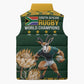 South Africa Rugby History World Champions Sleeveless Puffer Jacket Springboks Make History