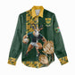 South Africa Rugby History World Champions Women Casual Shirt Springboks Make History LT9