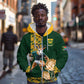 South Africa Rugby History World Champions Zip Hoodie Springboks Make History