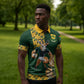 South Africa Rugby History World Champions Zipper Polo Shirt Springboks Make History