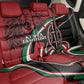 Happy Jamhuri Day Kenya Back Car Seat Cover Kenyan Lion and Maasai Shield